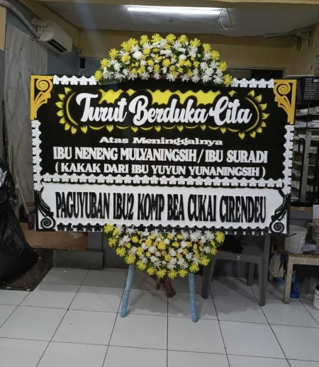 Papan Bunga Duka Rumah Duka Rsud Bekasi